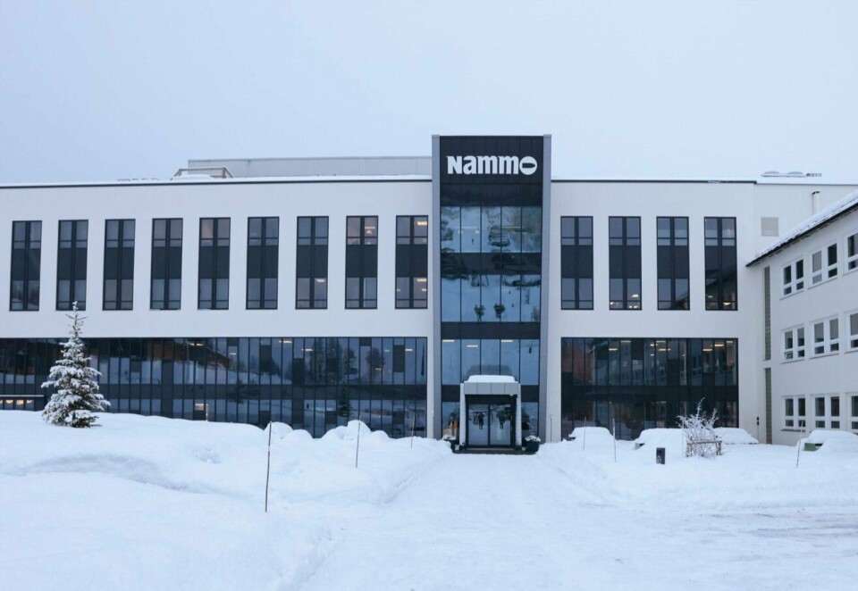 Nammos adminstrasjonsbygg på Raufoss. Nammo AmmunisjonsfabrikkRaufoss 20230113. Adminstrasjonsbygget hos Nammo på Raufoss Foto: Geir Olsen / NTB
