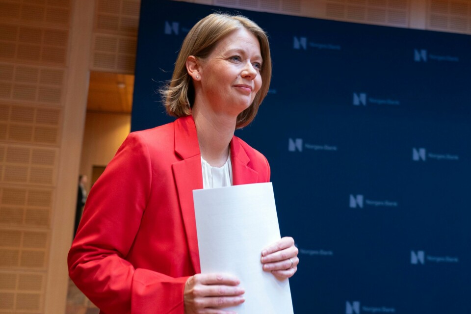Sentralbanksjef Ida Wolden Bache Bildet viser sentralbanksjef Ida Wolden Bache.
