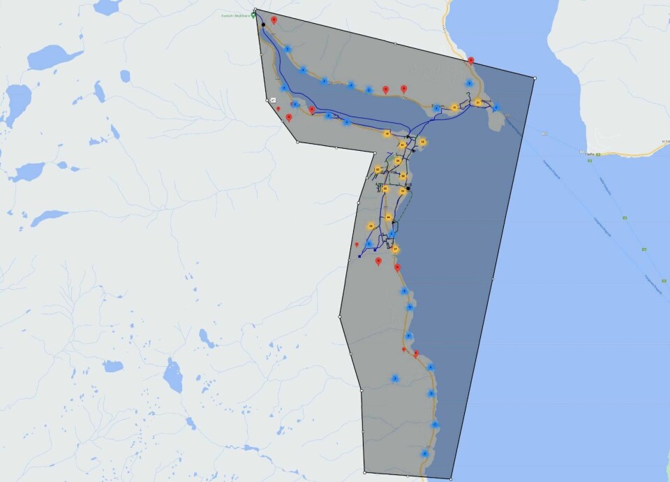 Det er sendt ut forhåndsvarsel til adresser i Balestrand sentrum og nordsiden av Esefjorden. Fargemarkeringene på kartet sier bare noe om antall adresser og har ingen sammenheng med faregrad, melder Sogndal kommune. Det er sendt ut forhåndsvarsel om evakuering til 637 husstander i Balestrand sentrum og nordsiden av Esefjorden. Fargemarkeringene på kartet sier bare noe om antall adresser og har ingen sammenheng med faregrad, melder Sogndal kommune. Foto: Sogndal kommune / NTB