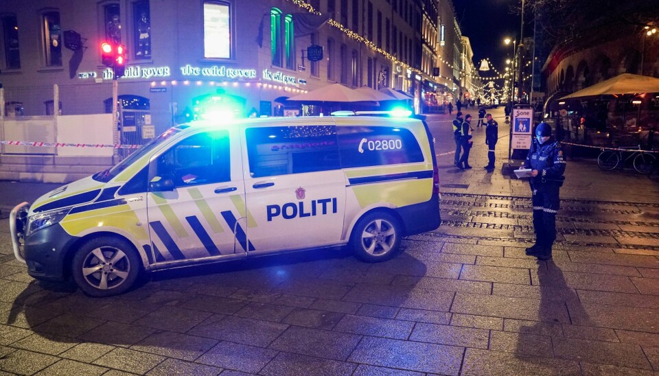 Søndag ble det skutt ved Arkaden kjøpesenter i Karl Johans gate. .