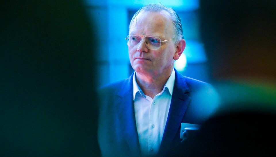 Sindre Finnes formue økte med 1,3 millioner kroner i fjor. Sindre Finnes var tirsdag gjest på Equinors høstkonferanse på Det Norske Teatret som representant for arbeidsgiveren Norsk Industri. Foto: Ole Berg-Rusten / NTB