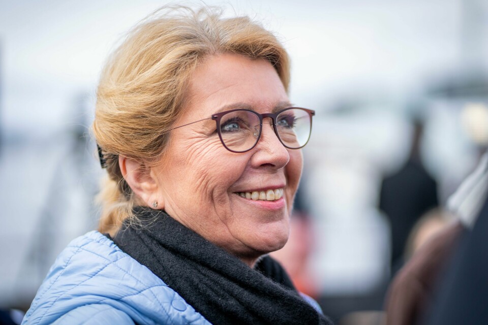 – Det har historisk sett vært enda verre i energisektoren enn i dag. Nå ser vi heldigvis at det kommer flere og flere kvinner opp og frem, sier Åslaug Haga, leder i Fornybar Norge. – Det har historisk sett vært enda verre i energisektoren enn i dag. Nå ser vi heldigvis at det kommer flere og flere kvinner opp og frem, sier Åslaug Haga, leder i Fornybar Norge.