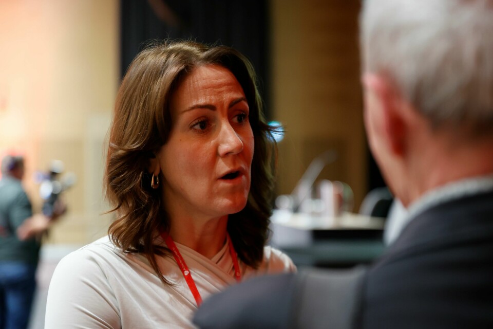 – Vi er helt avhengig av å inkludere flere i arbeid, sier Tonje Brenna. Nestleder Tonje Brenna før Arbeiderpartiets strategikonferanse 25.-26. november 2023.