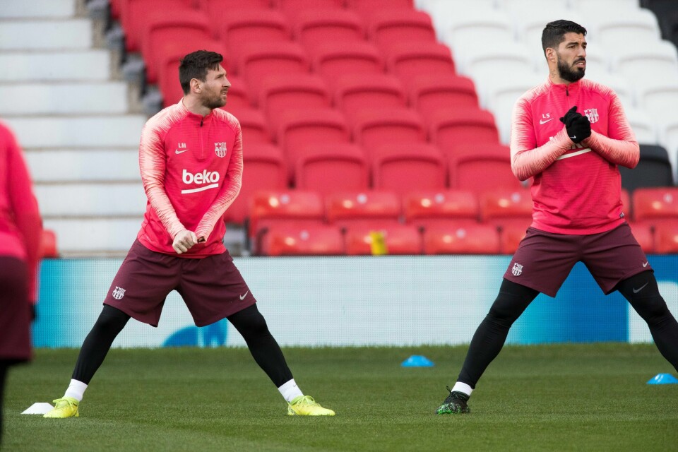 Lionel Messi og Luis Suárez skal igjen spille sammen. Lionel Messi og Luis Suárez skal igjen spille sammen.Foto: Terje Pedersen / NTB