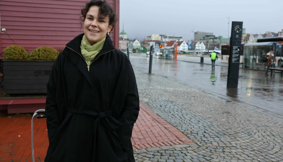 Lisa Kogel er begeistret for julefilmen. My Norwegian Holiday, Lisa Kogel