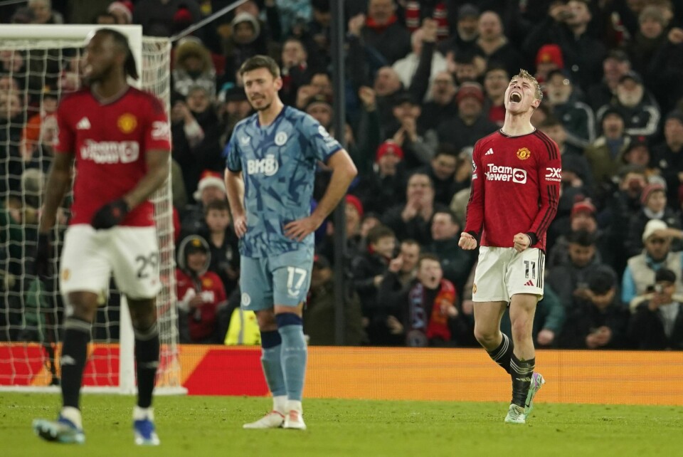 Rasmus Højlund scoret for Manchester United. Foto: Dave Thompson / AP / NTB Rasmus Højlund scoret for Manchester United. Foto: Dave Thompson / AP / NTB