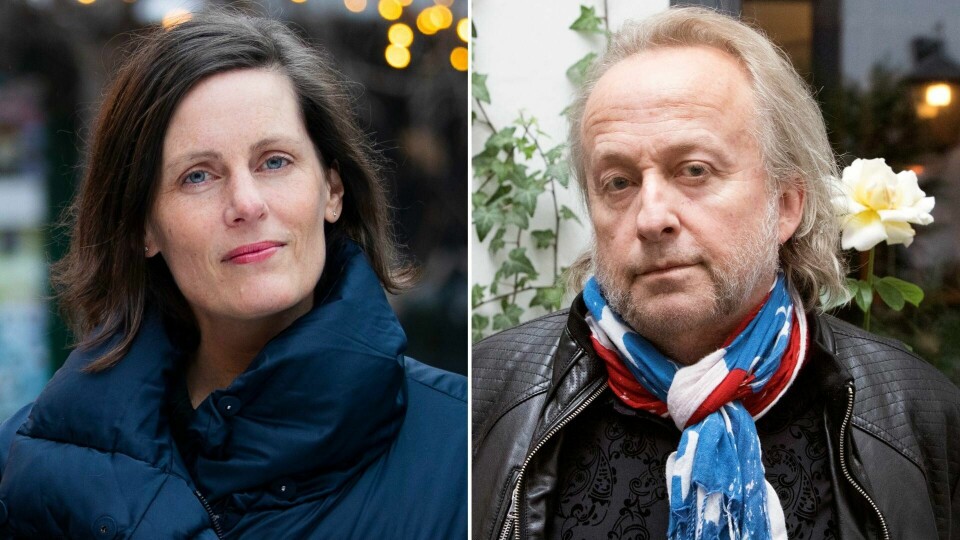 Monica Isakstuen (47) og Levi Henriksen (59). Levi Henriksen (59) og Monica Isakstuen.