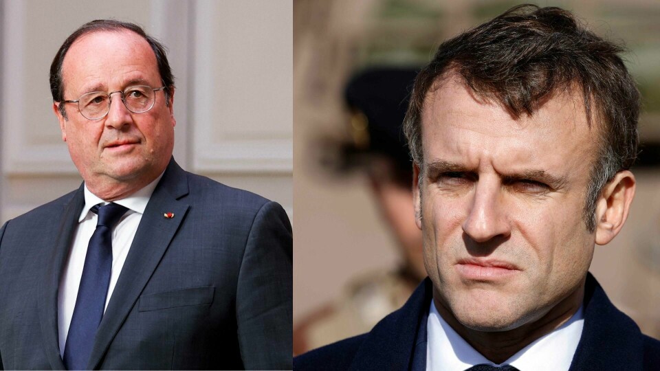 Tidligere president Francois Hollande kritiserer Emmanuel Macron for å forsvare den kontroversielle skuespilleren Gérard Depardieu. Tidligere president Francois Hollande kritiserer Emmanuel Macron for å forsvare den kontroversielle skuespilleren Gérard Depardieu.