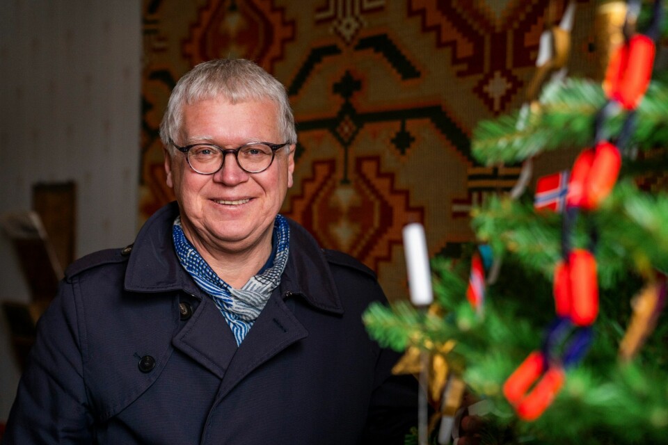 Geir Thomas Risåsen, konservator ved Norsk Folkemuseum. Geir Thomas Risåsen, konservator ved Norsk Folkemuseum.