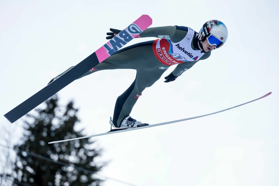Halvor Egner Granerud klarte ikke å ta seg videre fra første omgang i Oberstdorf. Halvor Egner Granerud klarte ikke å ta seg videre fra første omgang i Oberstdorf.