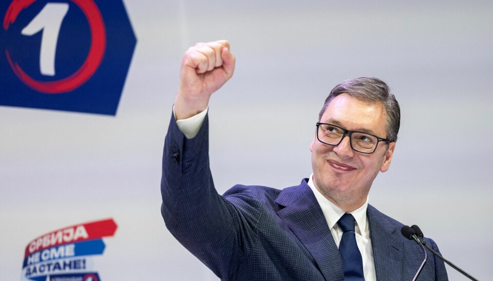 Aleksandar Vucic har vært Serbias president siden 2017. Aleksandar Vucic har vært Serbias president siden 2017.