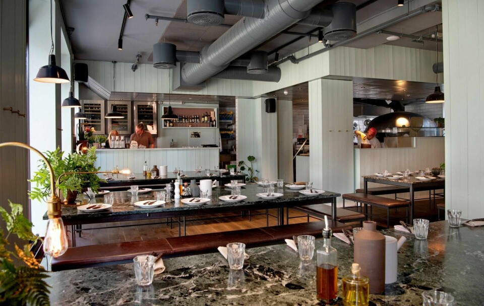 Ryktene om Girotondo som et sted for et raskt og godt måltid, har for lengst nådd Byløvene, satt ut av velbevandrede pizzaelskere. BEGGE FOTO: MIMSY MØLLER