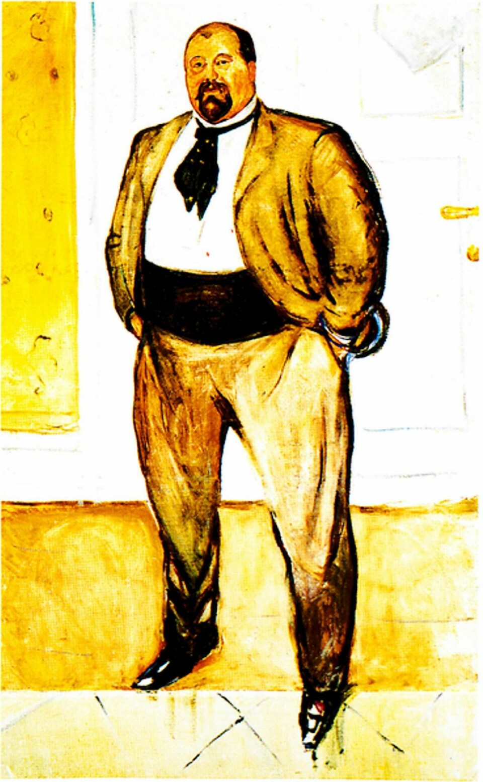 Fargerik: Christen Sandberg var en fargerik fyr. Her portrettert i et maleri av Edvard Munch. Fargerik: Christen Sandberg var en fargerik fyr. Her portrettert i et maleri av Edvard Munch.