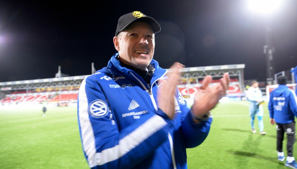 Kjetil Rekdal etter seieren i Tromsø sist søndag.