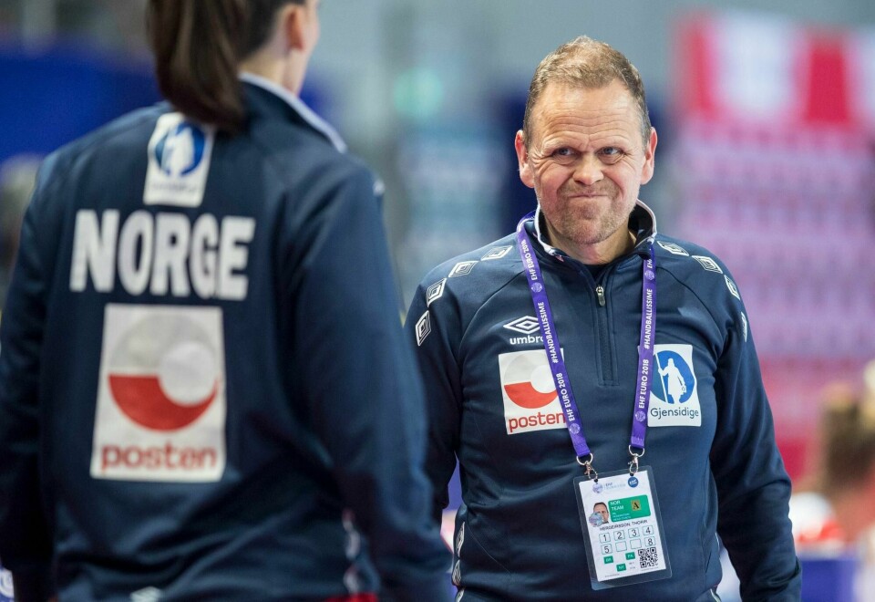 Thorir Hergeirsson fikk en tøff EM-start med tap for Tyskland. Foto: Vidar Ruud / NTB scanpix