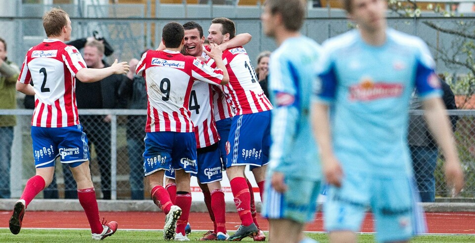 JUBEL: Kvik jublet for cupseier mot FFK i 2012. JUBEL: Kvik jublet for cupseier mot FFK i 2012.