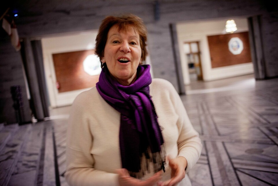 Marianne Borgen. Ordører. Rådhuset. Foto: Aslak Borgersrud