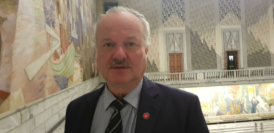 Peter N. Myhre under tirsdagens bystyremøte i Oslo, der Fremskrittspartiet foreslo å stoppe all kommunal støtte til Black Box Teater Peter N. Myhre under tirsdagens bystyremøte i Oslo, der Fremskrittspartiet foreslo å stoppe all kommunal støtte til Black Box Teater