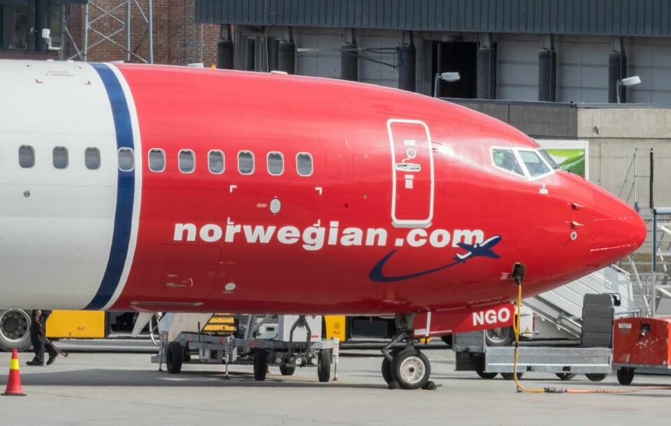 Gardermoen 20180424.Norwegian fly på Gardermoen flyplass.Foto: Vidar Ruud / NTB scanpix Gardermoen 20180424.
Norwegian fly på Gardermoen flyplass.
Foto: Vidar Ruud / NTB scanpix