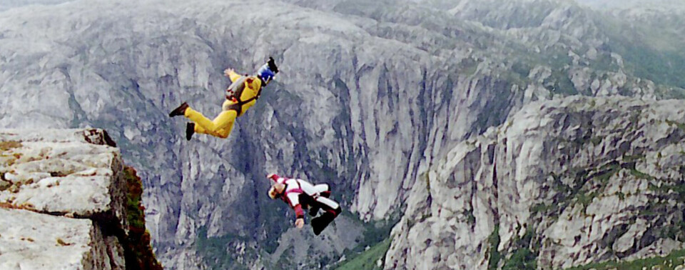 Basehopper skadet på Kjerag ###