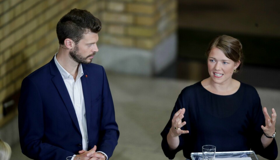 Rødt-leder Bjørnar Moxnes vil ha med MDGs Une Aina Bastholm på en felles, rødgrønn klimaplattform.