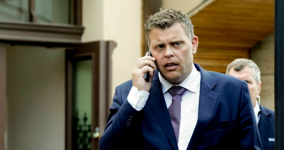 Justisminister Jøran Kallmyr (Frp).