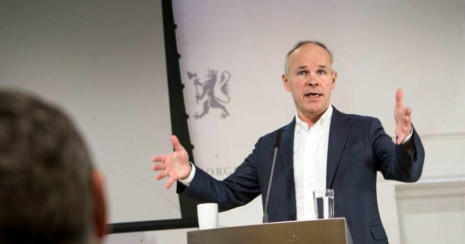 Kunnskapsminister Jan Tore Sanner tar skolen i riktig retning. FOTO: OLE PALMSTRØM/FRI FAGBEVEGELSE