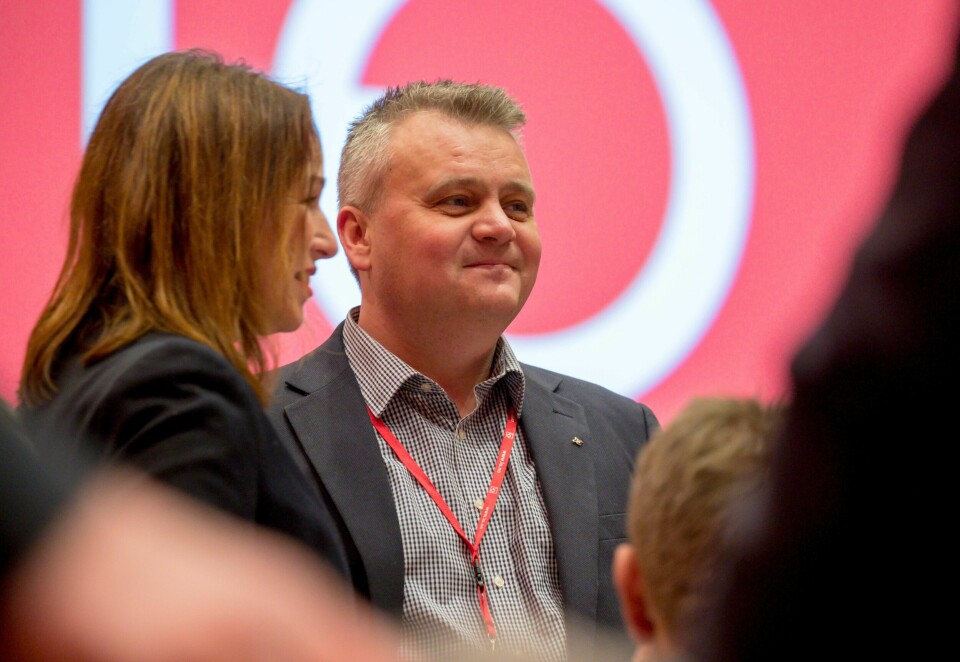 Leder Jørn Eggum i Fellesforbundet.