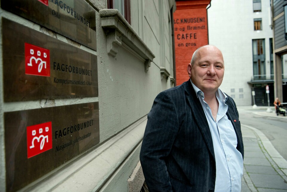 Leder i Fagforbundet Oslo, Roger Dehlin Roger Dehlin. Leder av Fagforbundet Oslo.