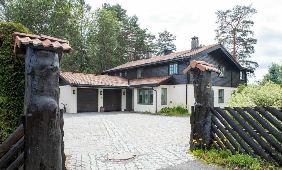 Boligen i Sloraveien på Lørenskog der Anne-Elisabeth Hagen forsvant.