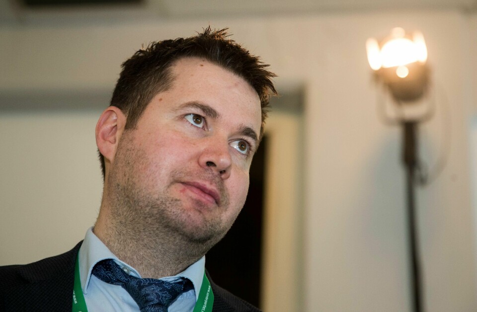 Geir Pollestad leder næringskomiteen på Stortinget.