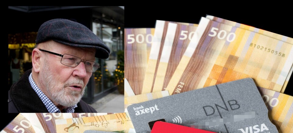 Kontanter er lovlig betalingsmidler, skriver Finn Åsmund Johnsbråten i Senior Norge Østfold.