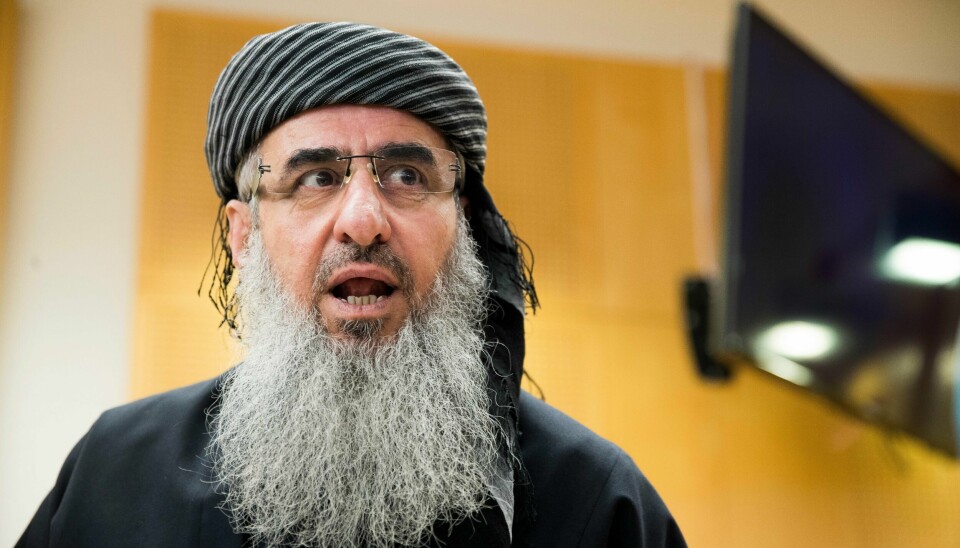 Mulla Krekar i Oslo tingrett tidligere denne uka. Foto: Terje Pedersen / NTB scanpix