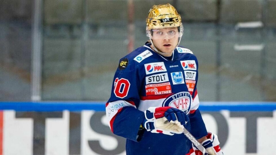 Rasmus Ahlholm fra hans tid i VIF. Foto: NTB scanpix