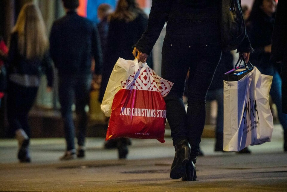 Virke anslår at nordmenn vil bruke 58 milliarder kroner på årets julehandel. Foto: Fredrik Varfjell / NTB scanpix