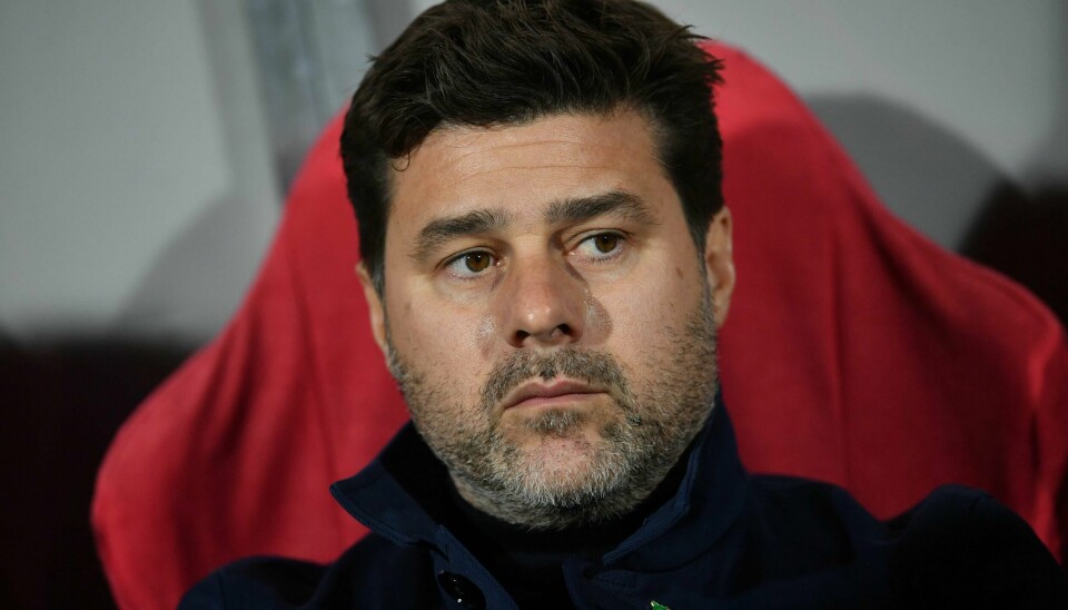 Tottenham Hotspur's Argentinian head coach Mauricio Pochettino looks on prior to the UEFA Champions League Group B football match between Red Star Belgrade (Crvena Zvezda) and Tottenham Hotspur at the Rajko Mitic stadium in Belgrade, on November 6, 2019. (Photo by ANDREJ ISAKOVIC / AFP)