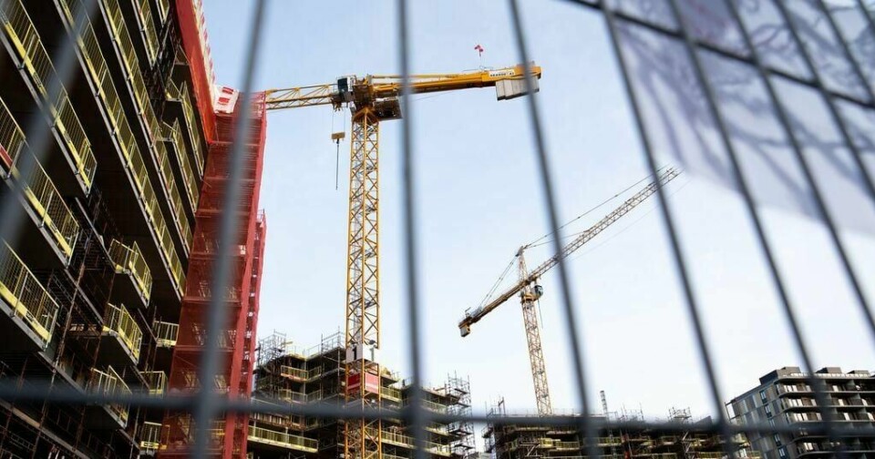 MANGE ARBEIDSSKADAR: I fjor var det ti skadar per tusen tilsette innanfor bygg og anlegg, mot ti skader i alle næringar.