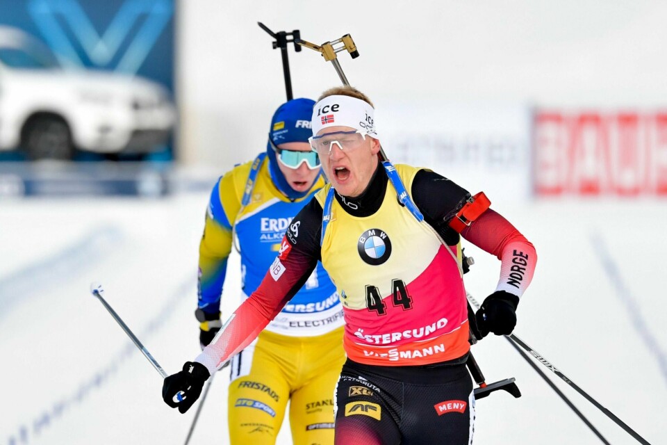 Johannes Thingnes Bø var best i alle i Östersund søndag.