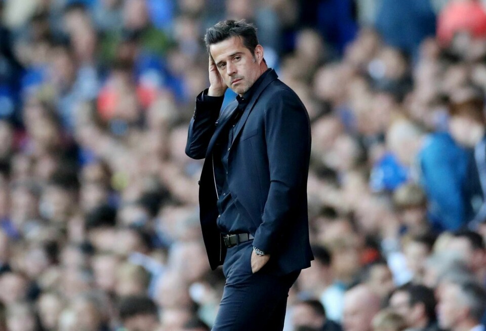 Evertons manager Marco Silva.