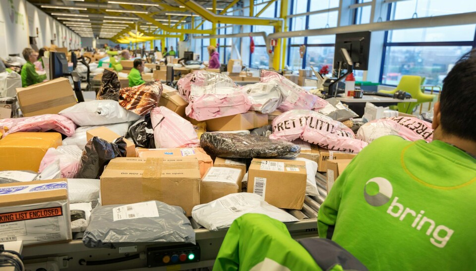 Posten og Brings logistikksenter på Alnabru i Oslo.