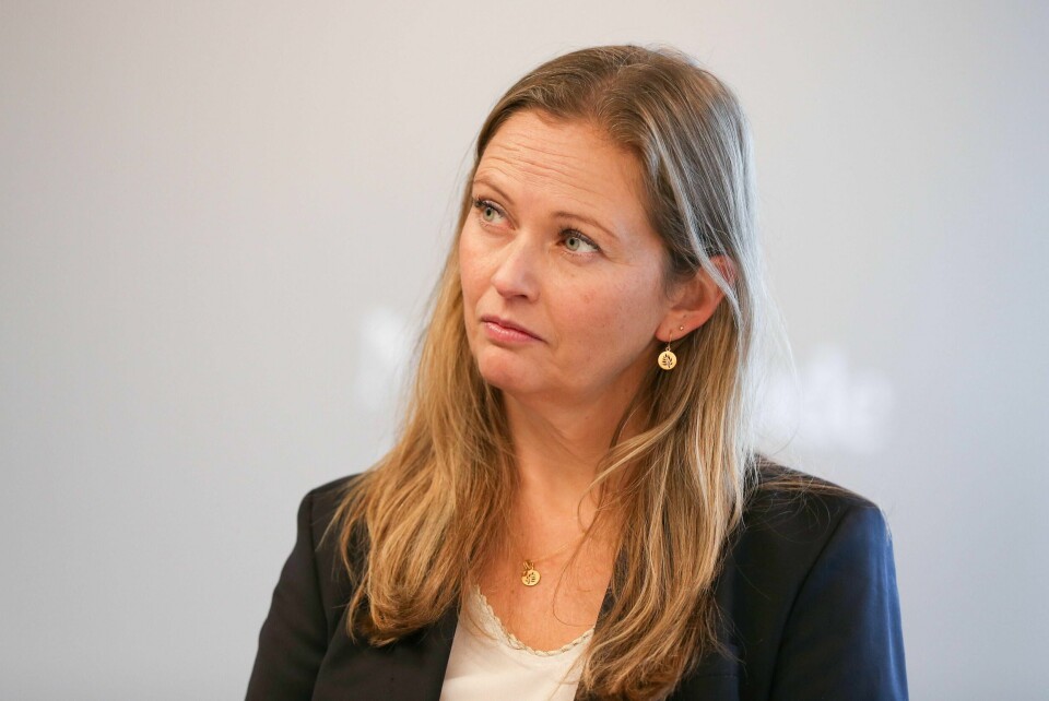 Administrerende direktør Cathrine Elgin i Go-Ahead ser fram til å ta imot selskapets første passasjerer i Norge søndag.