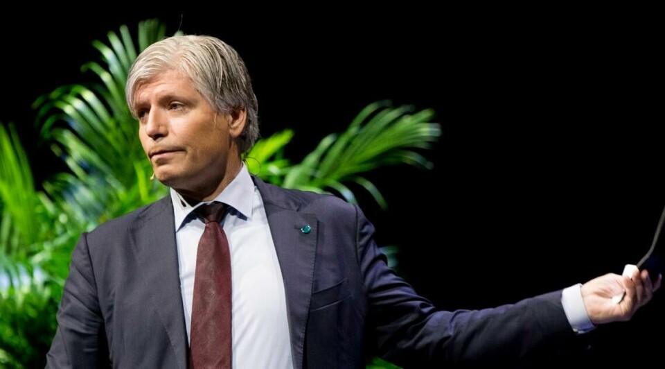 Oslo 20190522.Miljø-og klimaminister Ola Elvestuen (V) besøker Urban Future Conferance på Folketeateret i Oslo.Foto: Terje Pedersen / NTB scanpix Oslo 20190522.Miljø-og klimaminister Ola Elvestuen (V) besøker Urban Future Conferance på Folketeateret i Oslo.Foto: Terje Pedersen / NTB scanpix