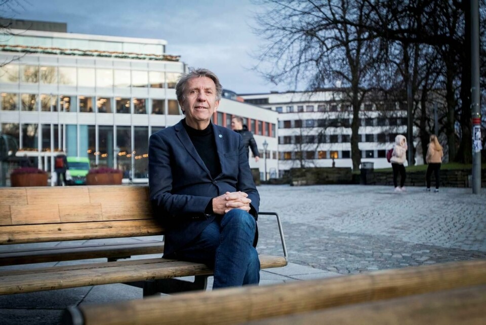 Venstre-politikeren Per A. Thorbjørnsen takker av etter nesten 36 år i Stavanger bystyre. Foto: Tone Helene Oskarsen