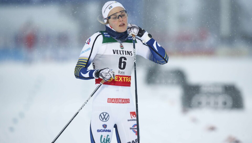 Stina Nilsson havnet langt bak i åpningen av Tour de Ski.