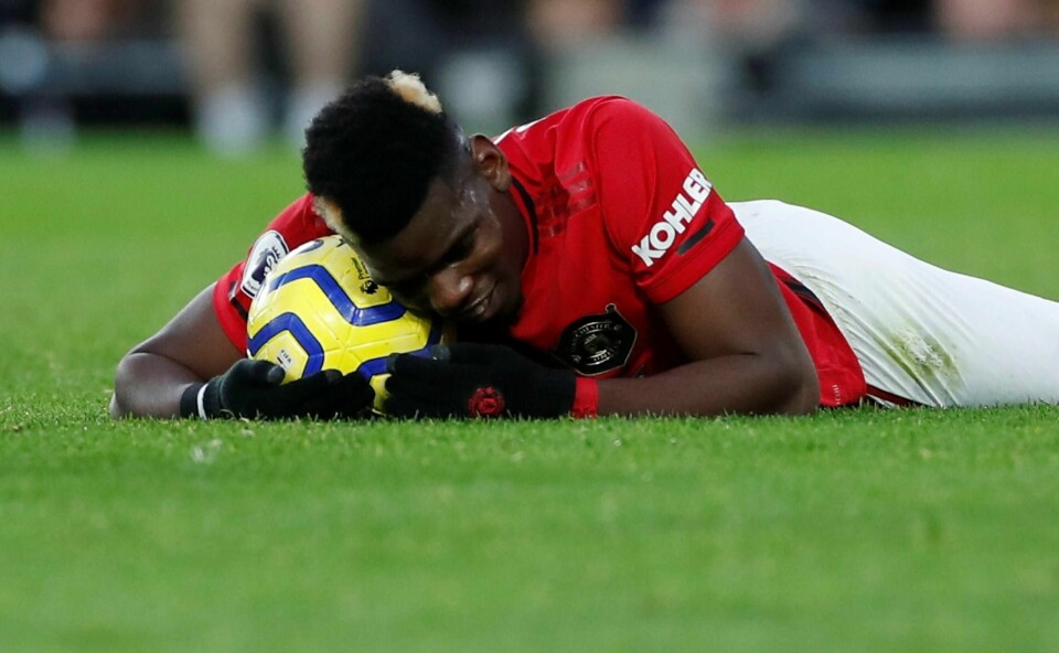 Paul Pogba var tilbake på banen for United søndag. 2. juledag spiller United hjemme mot Newcastle.