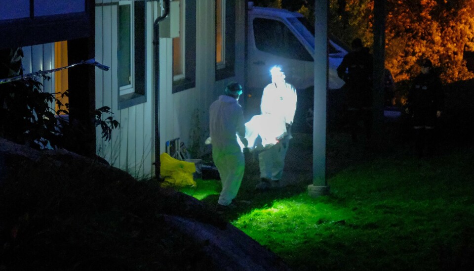 Politiet i Kristiansand har åpnet drapsetterforskning etter at en mann i 40-årene ble funnet død i boligen sin lørdag. Foto: Tor Erik Schrøder / NTB