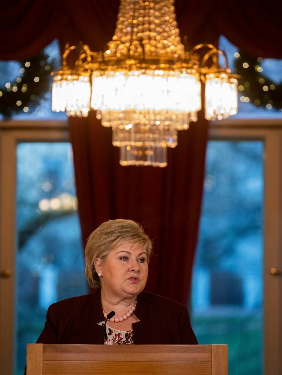 Statsminister Erna Solberg. Foto: Berit Roald/NTB scanpix