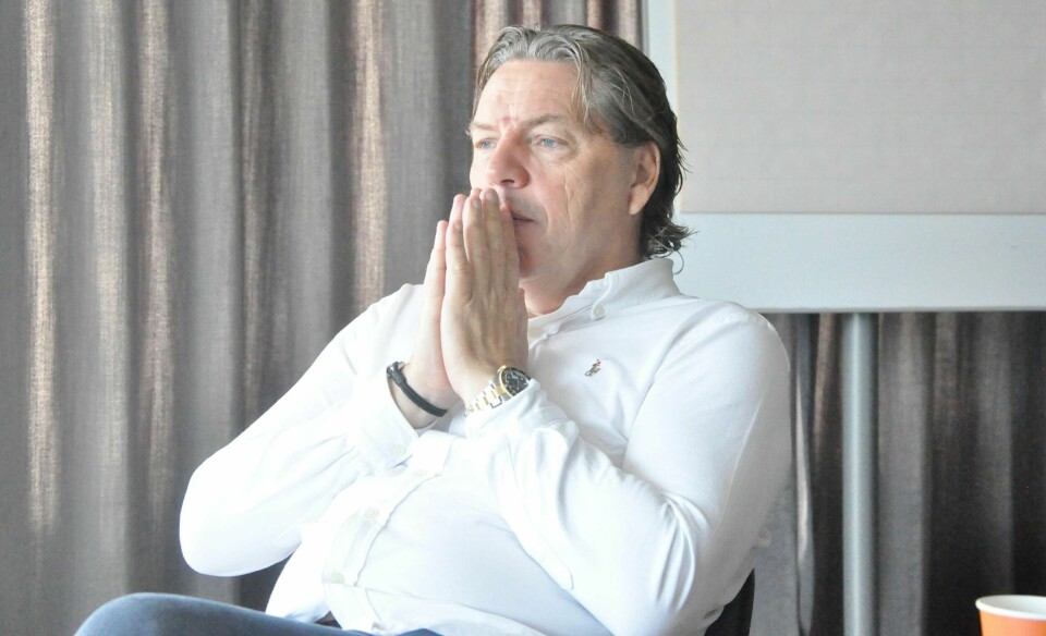 Tore Christiansen ga klar beskjed om at det ikke ble hockey uten tilskuere i vår. Nå blir det hockey med 200 på tribunen. Mye av regningen tar han og de andre aksjonærene selv. Det kan ikke fortsette lenge. Den er nemlig massiv. Foto: Espen Iversen