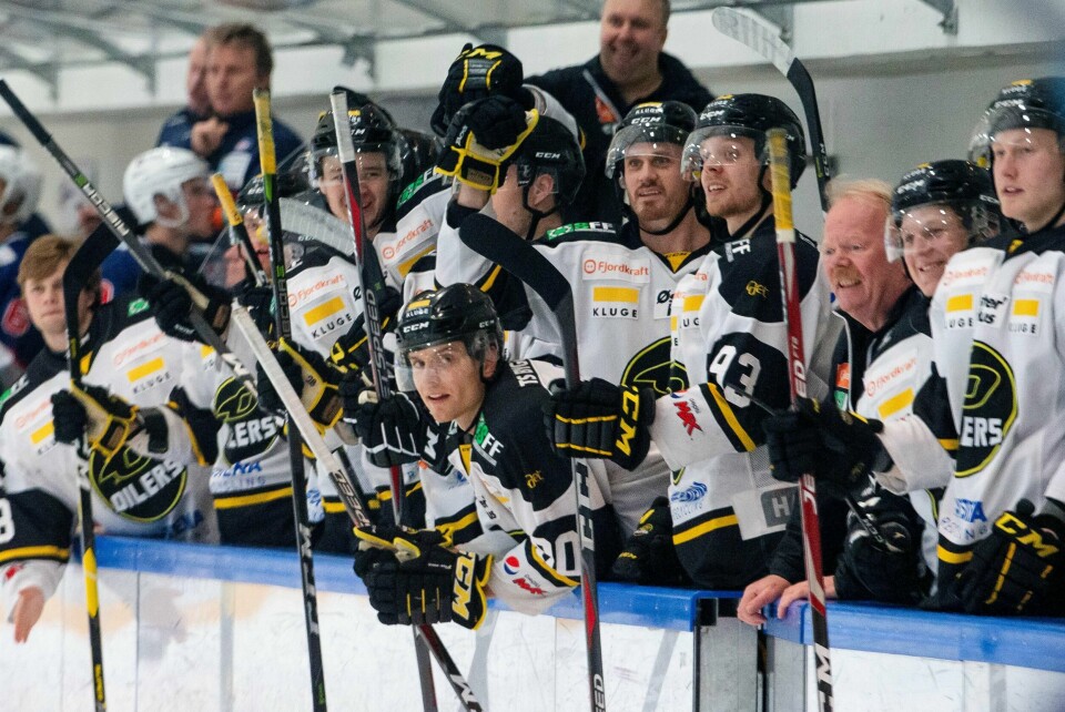 Stavanger Oilers spiller nå i Fjordkraft-ligaen. Foto. NTB
