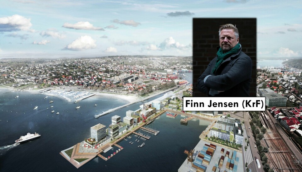 Hva kan vi tilby den fremtidige mossegenerasjonen, annet enn en kul fjordby med en fin barcode, spør Finn Jensen (KrF).